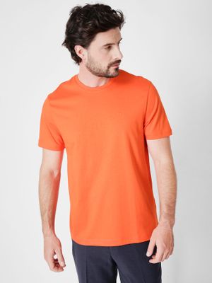 Polera Smooth Naranja Calvin Klein