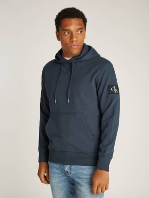 Polerón con Gorro PK Badge Azul Calvin Klein