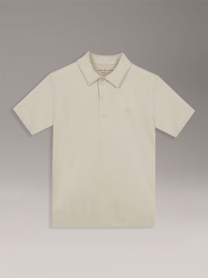 Polo Niño CK Tech Beige Calvin Klein