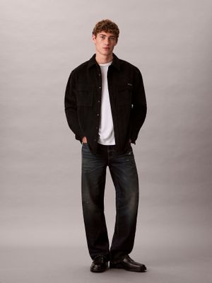 Imagen 2 del producto Camisa en Pana con Bolsillos Negro Calvin Klein