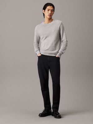 Imagen 2 del producto Sweater Micro Pique Structure Sweater Gris Calvin Klein