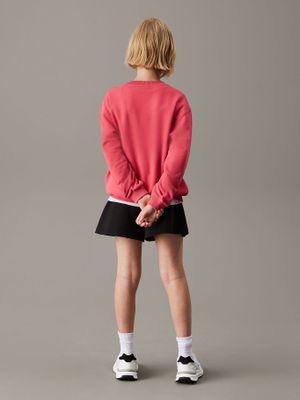 Imagen 2 del producto Falda Short Niña Knits Punto Negro Calvin Klein