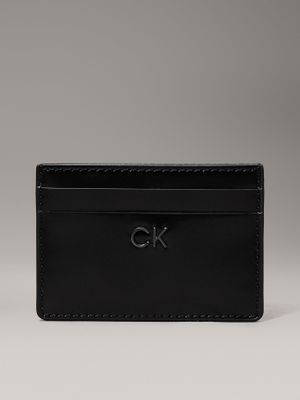 Tarjetero CK Daily Slim Shiny Negro Calvin Klein
