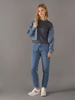 Imagen 2 del producto Polera Monologo Slim Gris Calvin Klein