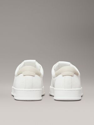 Imagen 2 del producto Zapatillas de Cuero Low Top Lace Up Blanco Calvin Klein