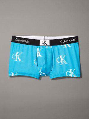Bóxer Low Rise Trunk CK96 Azul Calvin Klein