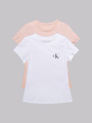Pack 2 Poleras Monologo-Slim Multicolor Calvin Klein