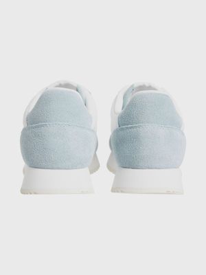 Imagen 2 del producto Zapatillas runner de cuero Blanco Calvin Klein