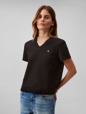 Polera con Logo Archive 002 Negro Calvin Klein