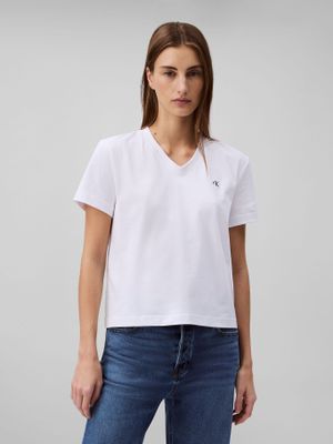 Polera con Logo Archive 110 Blanco Calvin Klein