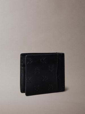 Imagen 2 del producto Billetera de Cuero AOP Negro Calvin Klein