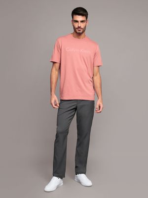 Imagen 2 del producto Polera con logotipo tonal Rosado Calvin Klein