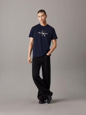 Imagen 2 del producto Polera Monogram- Azul Calvin Klein