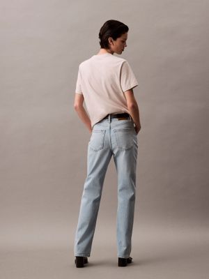 Imagen 2 del producto Jeans High Straight Marbled Bea Celeste Calvin Klein