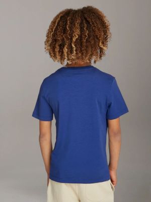 Imagen 2 del producto Polera Niño Chest Monologo Azul Calvin Klein