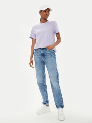 Imagen 2 del producto Polera Ck Embro Badge Regular Morado Calvin Klein