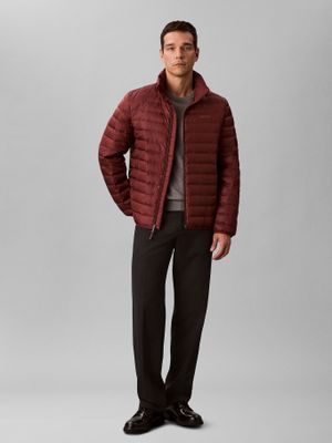 Imagen 2 del producto Parka Puffer Ligera de Nailon Burdeo Calvin Klein