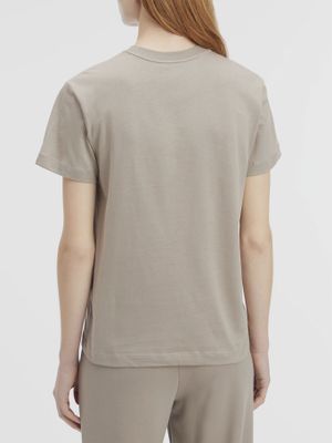 Imagen 2 del producto Polera Nano Logo Regular Beige Calvin Klein