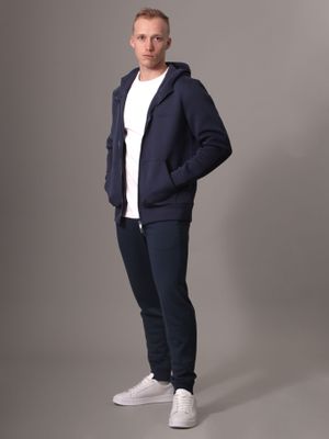 Imagen 2 del producto Polerón con Gorro Spacer Azul Calvin Klein