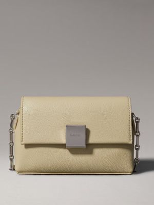 Bandolera Ck Plaque Verde Calvin Klein