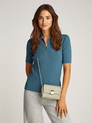 Imagen 2 del producto Bandolera Ck Plaque Verde Calvin Klein