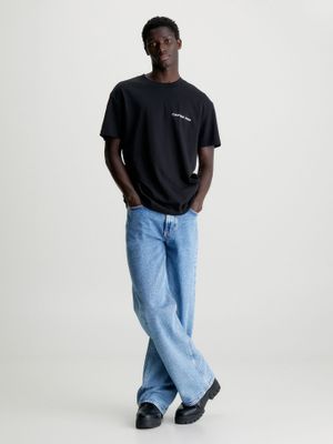 Imagen 2 del producto Polera Institutional Hombre Negro Calvin Klein