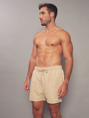 Traje de Baño Modern Euro Beige Calvin Klein