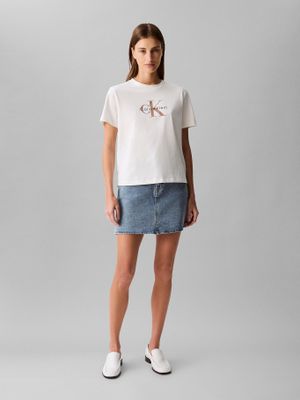 Imagen 2 del producto Polera Classic Monogram Hero Blanco Calvin Klein