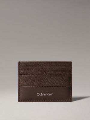 Tarjetero Subtle Mix 6Cc Café Calvin Klein