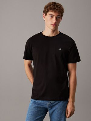 Polera Ck Embro Badge Negro Calvin Klein
