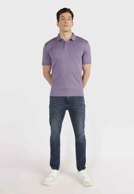 Imagen 2 del producto Polera Smooth Slim Morado Calvin Klein
