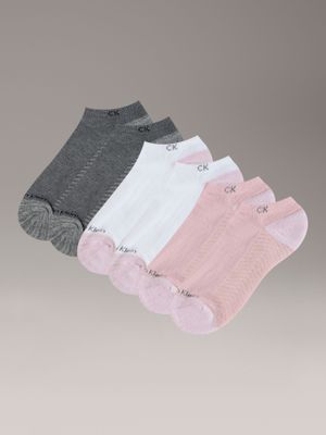 Pack 6 Calcetin Acolchado Terry Multicolor Calvin Klein