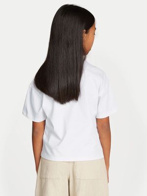 Imagen 2 del producto Polera Niña Flower Graphic Blanco Calvin Klein