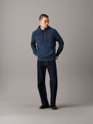 Imagen 2 del producto Polerón con Gorro Institutional Azul Calvin Klein