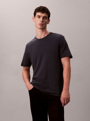 Imagen 1 del producto Polera de Algodón Supima de Cuello Azul Calvin Klein