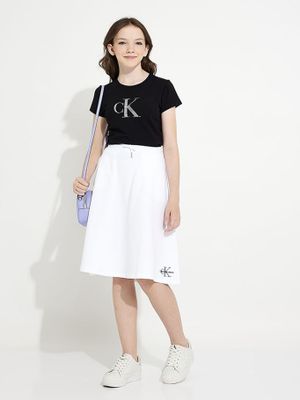 Imagen 2 del producto Polera Niña Iridescent Ck Slim Negro Calvin Klein