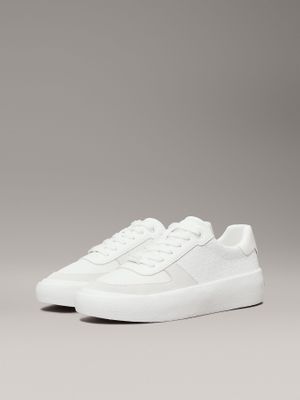 Zapatillas de logo Blanco Calvin Klein