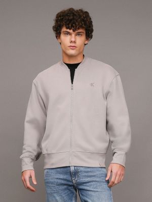 Imagen 1 del producto Polerón Ck Embro Bomber Gris Calvin Klein