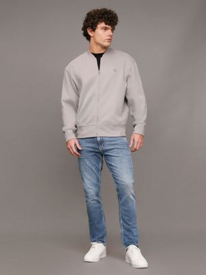 Imagen 2 del producto Polerón Ck Embro Bomber Gris Calvin Klein