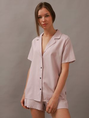 Set de Pijama Woven Viscose Rosado Calvin Klein