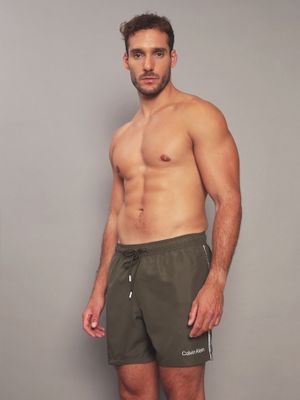 Traje de Baño Modern Euro Verde Calvin Klein