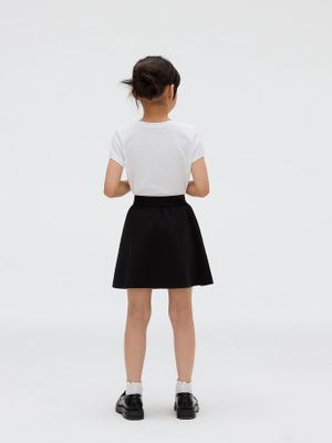 Imagen 2 del producto Falda Niña Logo Flare Negro Calvin Klein