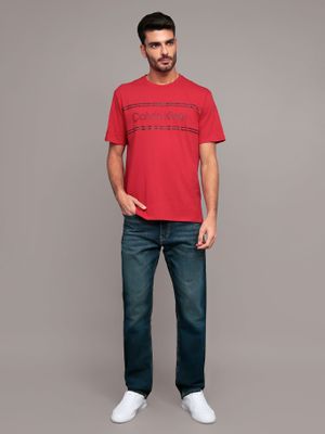 Imagen 2 del producto Polera Outline Boxed Rojo Calvin Klein
