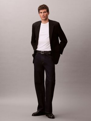 Imagen 2 del producto Polera de Supima Logo Bordado Blanco Calvin Klein