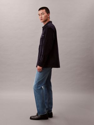 Imagen 2 del producto Camisa en Pana con Bolsillos Azul Calvin Klein