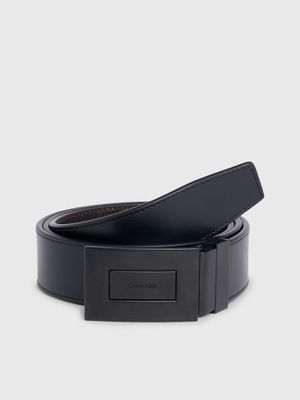 Cinturón Reversible Formal 35Mm Negro Calvin Klein