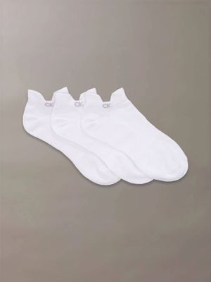 Pack 6 Calcetines Flat Knit Blanco Calvin Klein