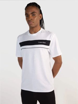 Polera Standard Logo Blanco Calvin Klein