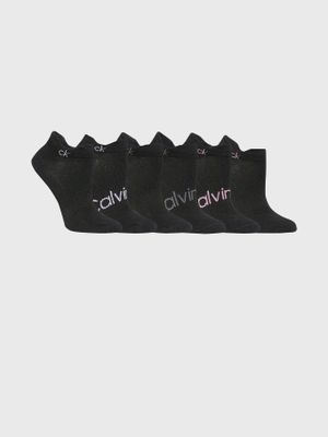 Imagen 2 del producto Pack 6 Calcetines  Flat Knit Negro Calvin Klein