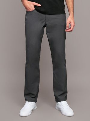Pantalón Stretch Tech Slim Gris Calvin Klein